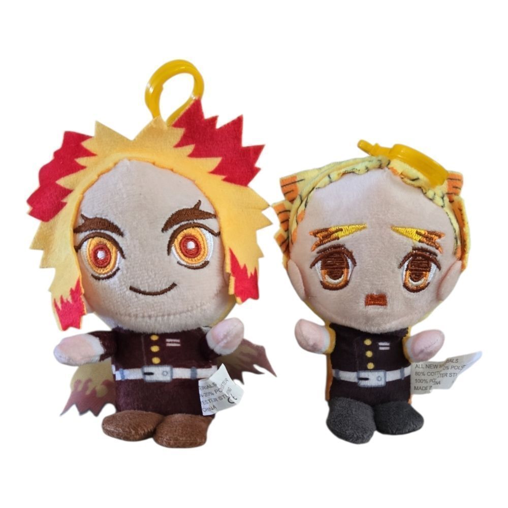 EC DEMON SLAYER ANIME KEYCHAINS LOT OF TWO